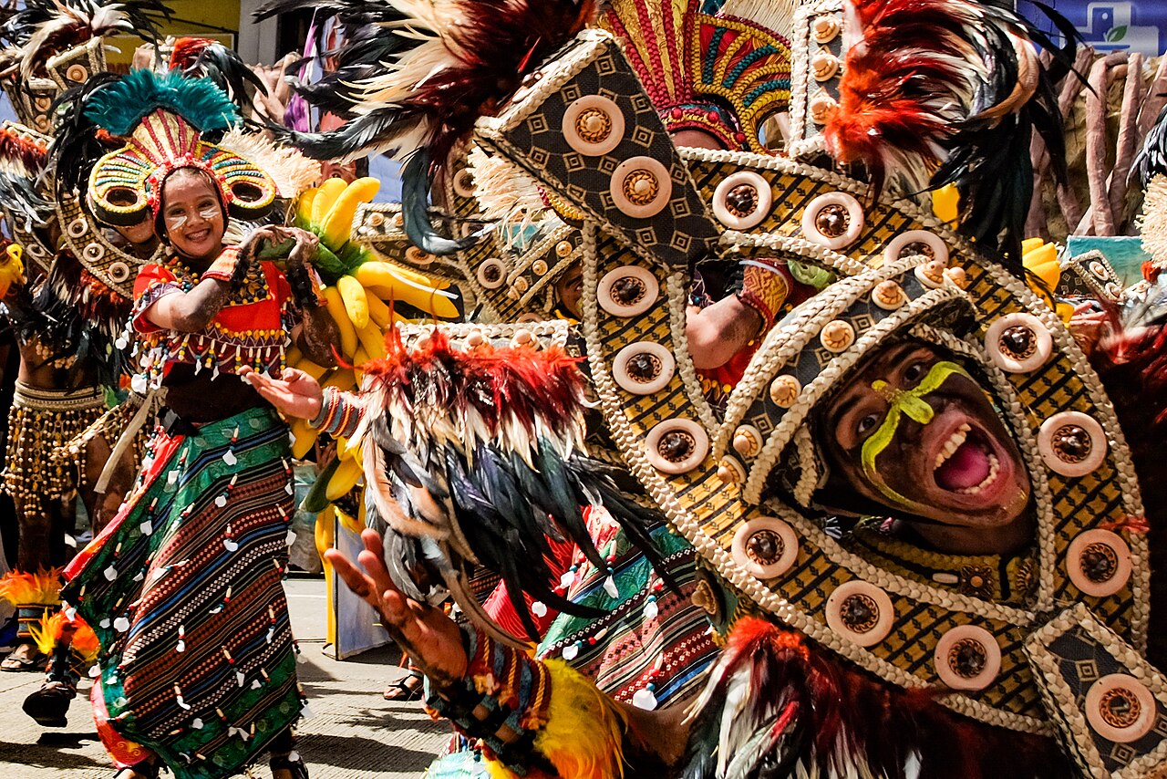 Dinagyang Festival performers in Iloilo City